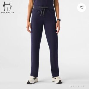 Figs High Waisted Livingston Basic Scrub Pants size L